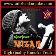 Dukhini Maa Karaoke By Mizan - Warfaze (Scrolling Lyrics)
